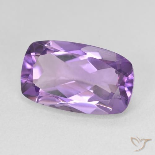 5.78克拉天然紫水晶，软垫，VVS-VS
