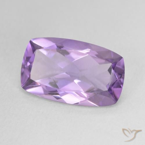 5.13克拉天然紫水晶，软垫，VVS-VS