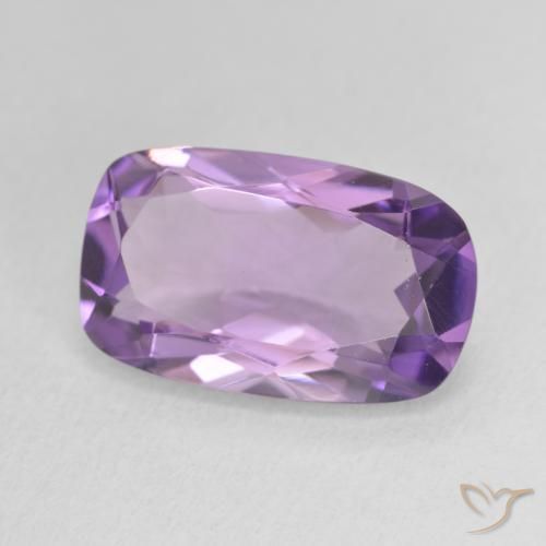 5.17克拉天然紫水晶，软垫，VVS-VS
