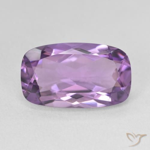 5.54ct 天然 Medium Light Purplish-Violet 紫水晶, 软垫, VVS-VS