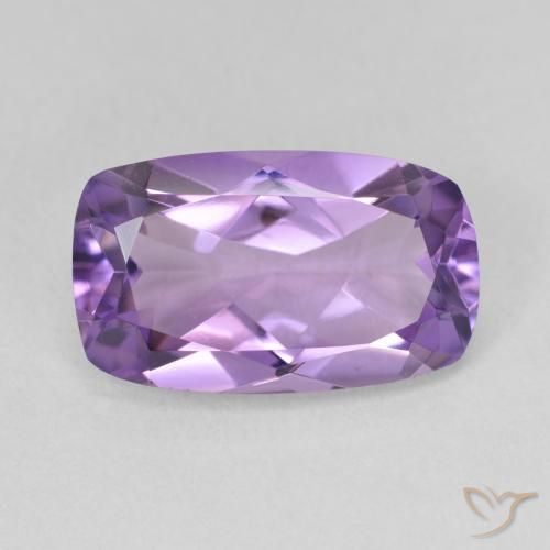 5.73克拉天然紫水晶，软垫，VVS-VS