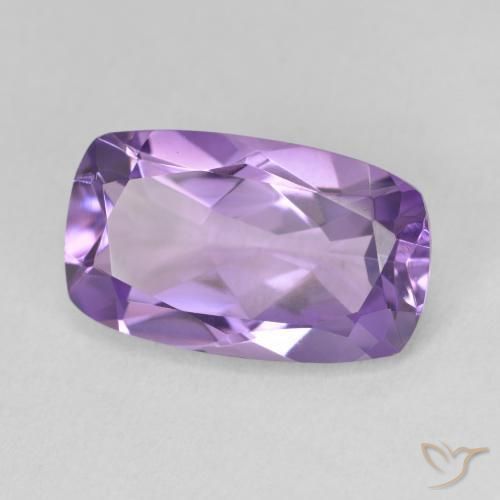 5.73克拉天然紫水晶，软垫，VVS-VS