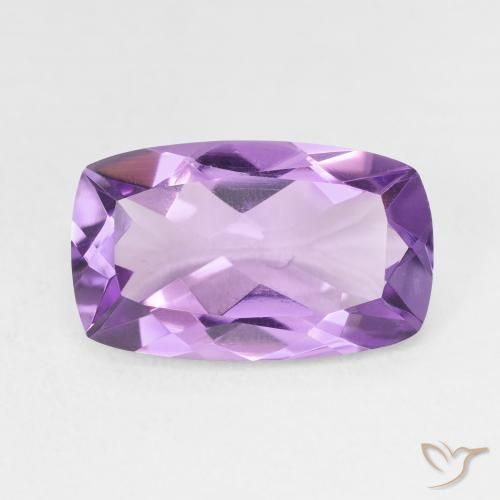 5.30ct 天然 紫色紫罗兰色 紫水晶, 软垫, VVS
