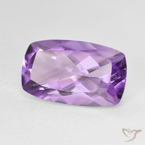 5.98克拉天然紫水晶，软垫，VVS