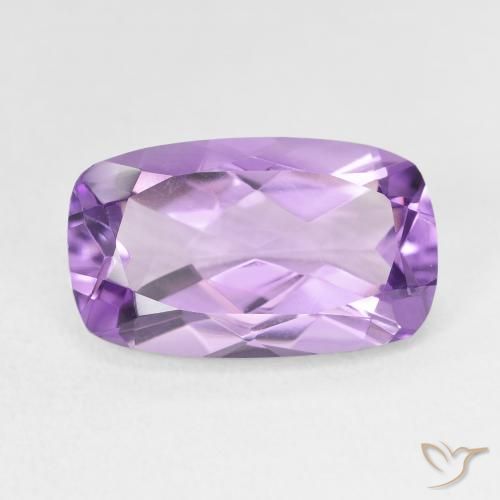 5.70ct 天然 紫色紫罗兰色 紫水晶, 软垫, VVS