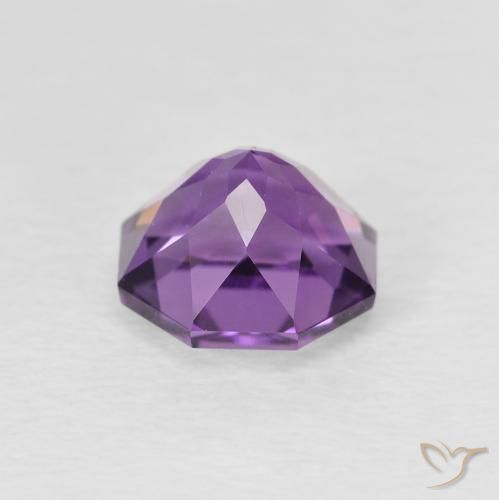 1.29克拉天然紫水晶，八边形，VVS