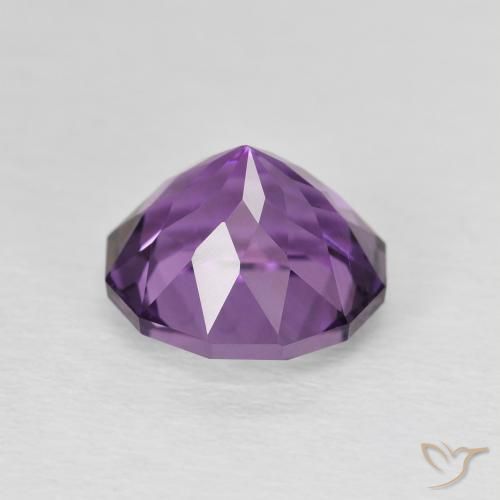 2.55克拉天然紫水晶，圆形的，VVS