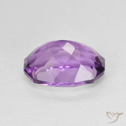2.82克拉天然紫水晶，椭圆形，VVS-VS
