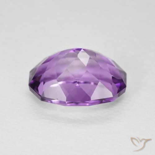 3.56克拉天然紫水晶，椭圆形，VS