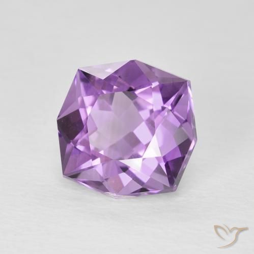 3.07克拉天然紫水晶，花式切割，VS