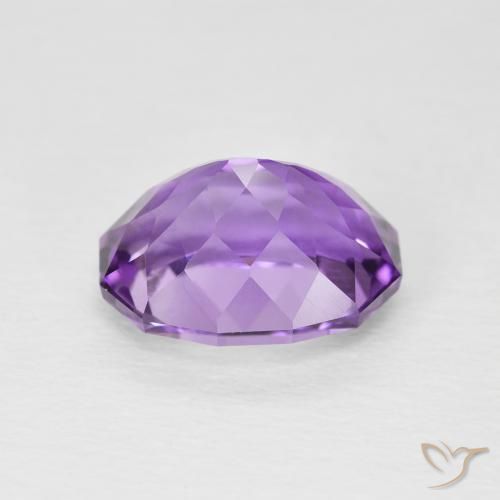 2.96克拉天然紫水晶，椭圆形，VS