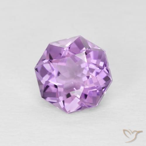 1.47克拉天然紫水晶，八边形，VS