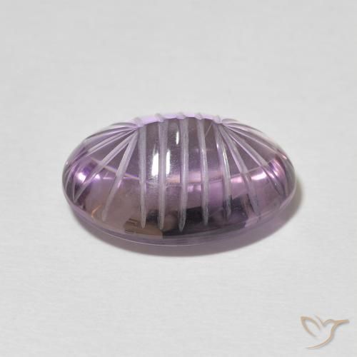 9.70克拉天然紫水晶，椭圆形，透明