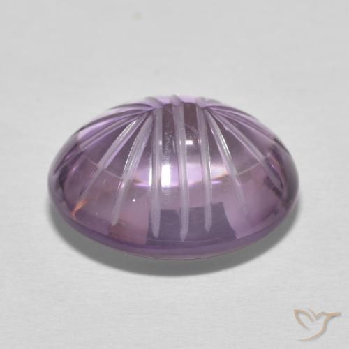 9.08克拉天然紫水晶，椭圆形，透明