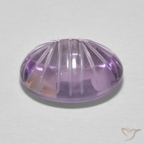 8.79克拉天然紫水晶，椭圆形，透明