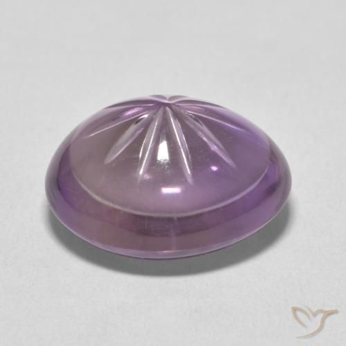 10.21克拉天然紫水晶，椭圆形，透明