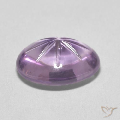 3.60克拉天然紫水晶，椭圆形，透明