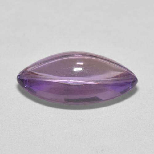 7.71克拉天然紫水晶，榄尖形，透明