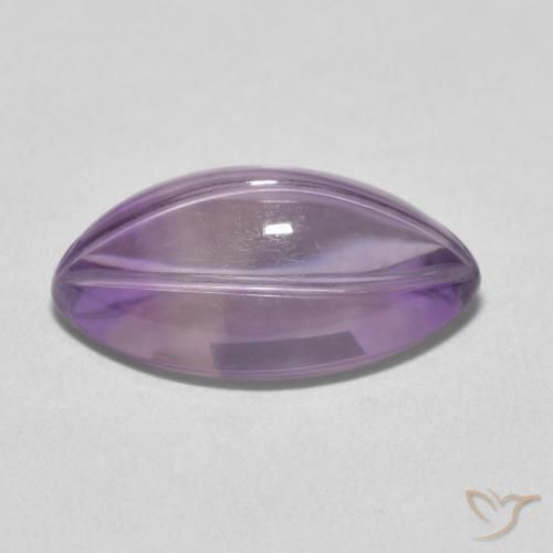 7.31克拉天然紫水晶，榄尖形，透明
