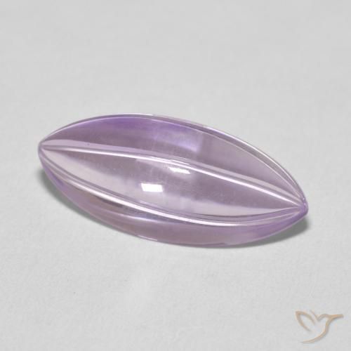 6.01克拉天然紫水晶，榄尖形，透明