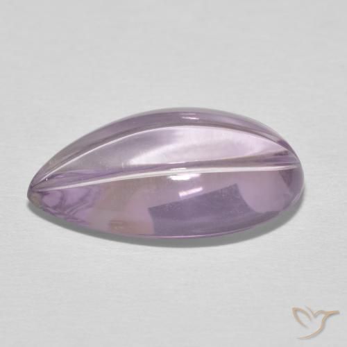 8.46克拉天然紫水晶，梨形，透明