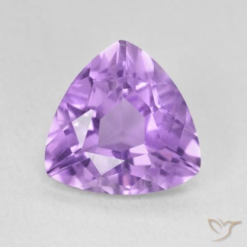 2.62ct 天然 鸢尾紫 紫水晶, 胖三角形, VVS-VS
