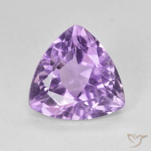 2.88ct 天然 中紫 紫水晶, 胖三角形, VS