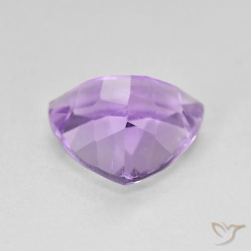 2.88克拉天然紫水晶，胖三角形，VS