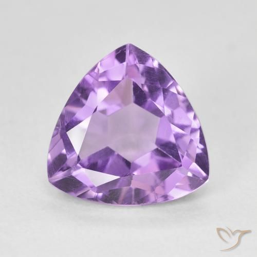 3.12克拉天然紫水晶，胖三角形，VS