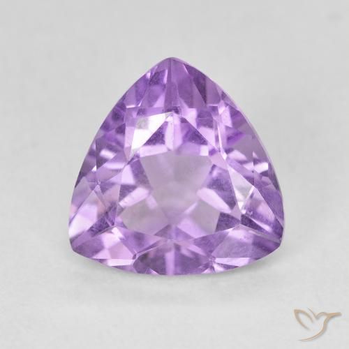 2.70ct 天然 中紫 紫水晶, 胖三角形, VS