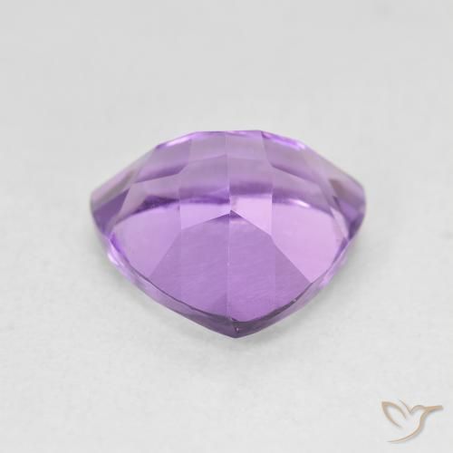 3.02克拉天然紫水晶，胖三角形，VS