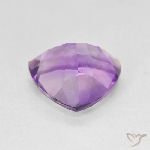 3.06克拉天然紫水晶，胖三角形，VS