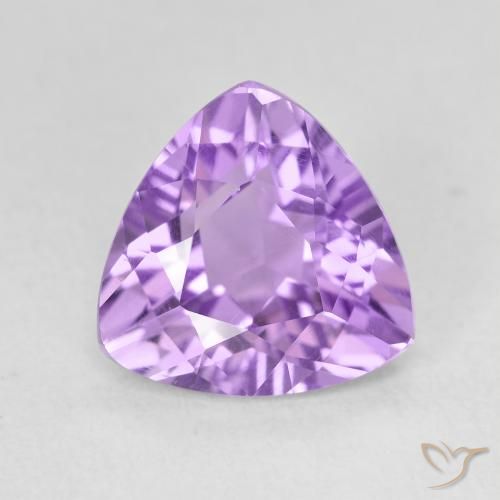 2.82ct 天然 中紫 紫水晶, 胖三角形, VS