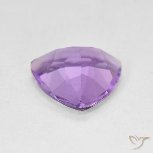 2.62克拉天然紫水晶，胖三角形，VS