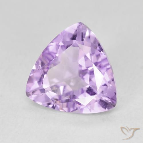 3.03克拉天然紫水晶，胖三角形，VS