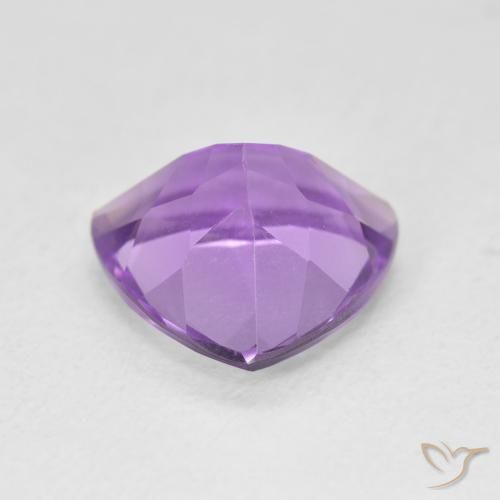 2.87克拉天然紫水晶，胖三角形，VVS