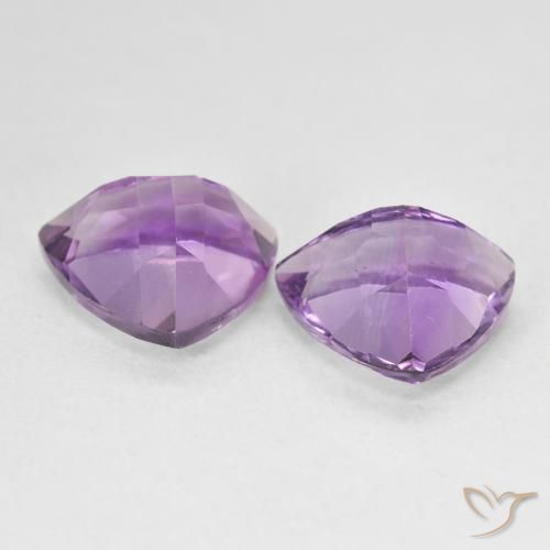 5.72克拉天然紫水晶，胖三角形，VS