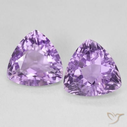 5.63ctw 天然 深鸢尾紫 紫水晶, 胖三角形, VS