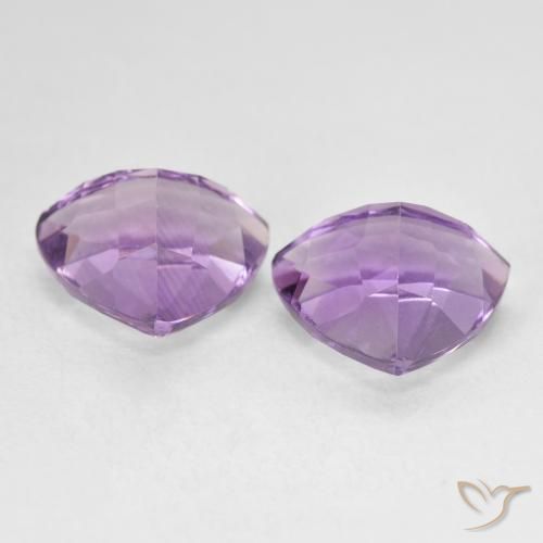 5.83克拉天然紫水晶，胖三角形，VS