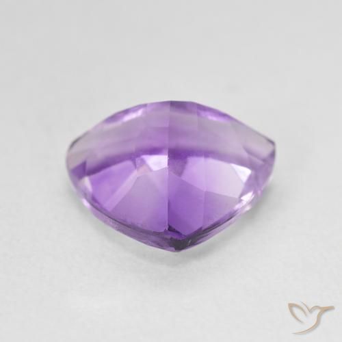 2.73克拉天然紫水晶，胖三角形，VVS-VS
