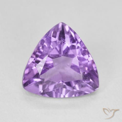 2.71ct 天然 深紫罗兰色 紫水晶, 胖三角形, VVS-VS