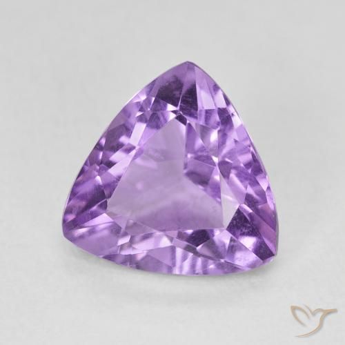 2.71克拉天然紫水晶，胖三角形，VVS-VS