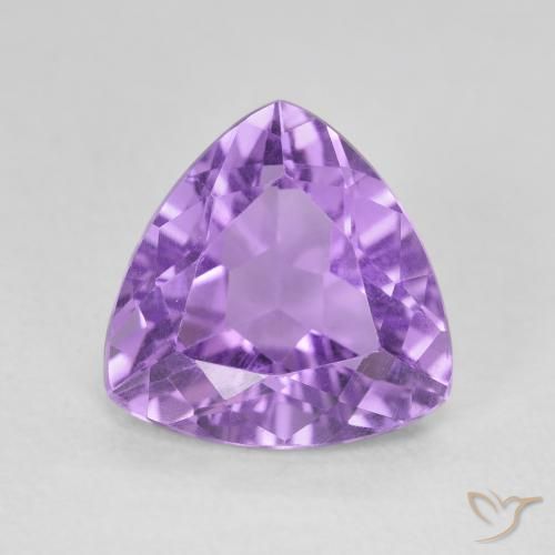 2.91ct 天然 深紫罗兰色 紫水晶, 胖三角形, VVS-VS
