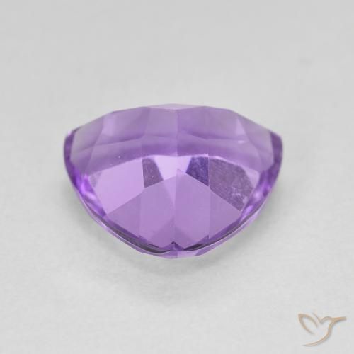 2.91克拉天然紫水晶，胖三角形，VVS-VS