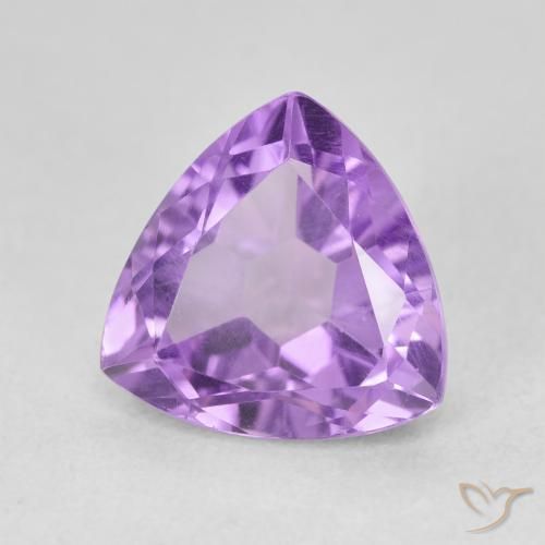 3.12克拉天然紫水晶，胖三角形，VVS-VS