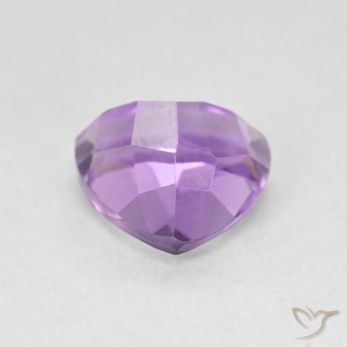 2.70克拉天然紫水晶，胖三角形，VVS-VS