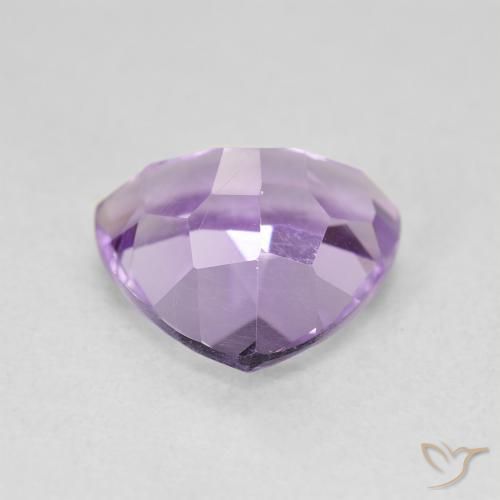2.97克拉天然紫水晶，胖三角形，VVS-VS