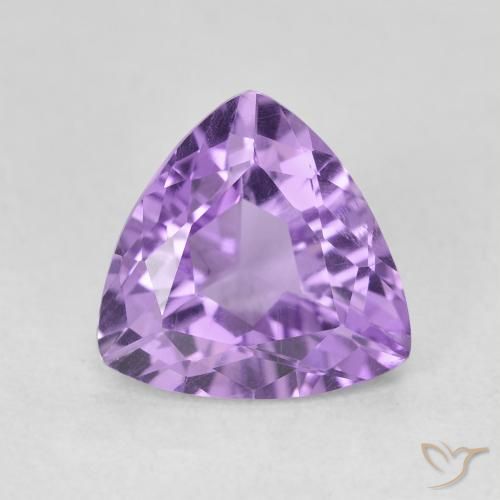 2.78克拉天然紫水晶，胖三角形，VVS-VS