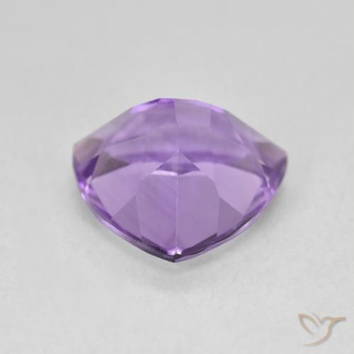 2.83克拉天然紫水晶，胖三角形，VVS-VS