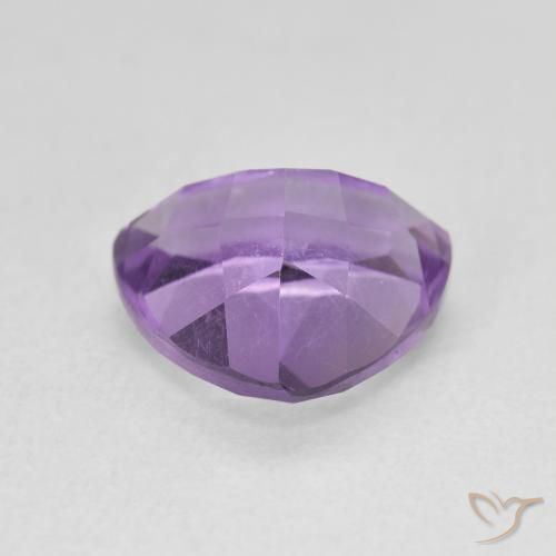 2.99克拉天然紫水晶，胖三角形，VVS